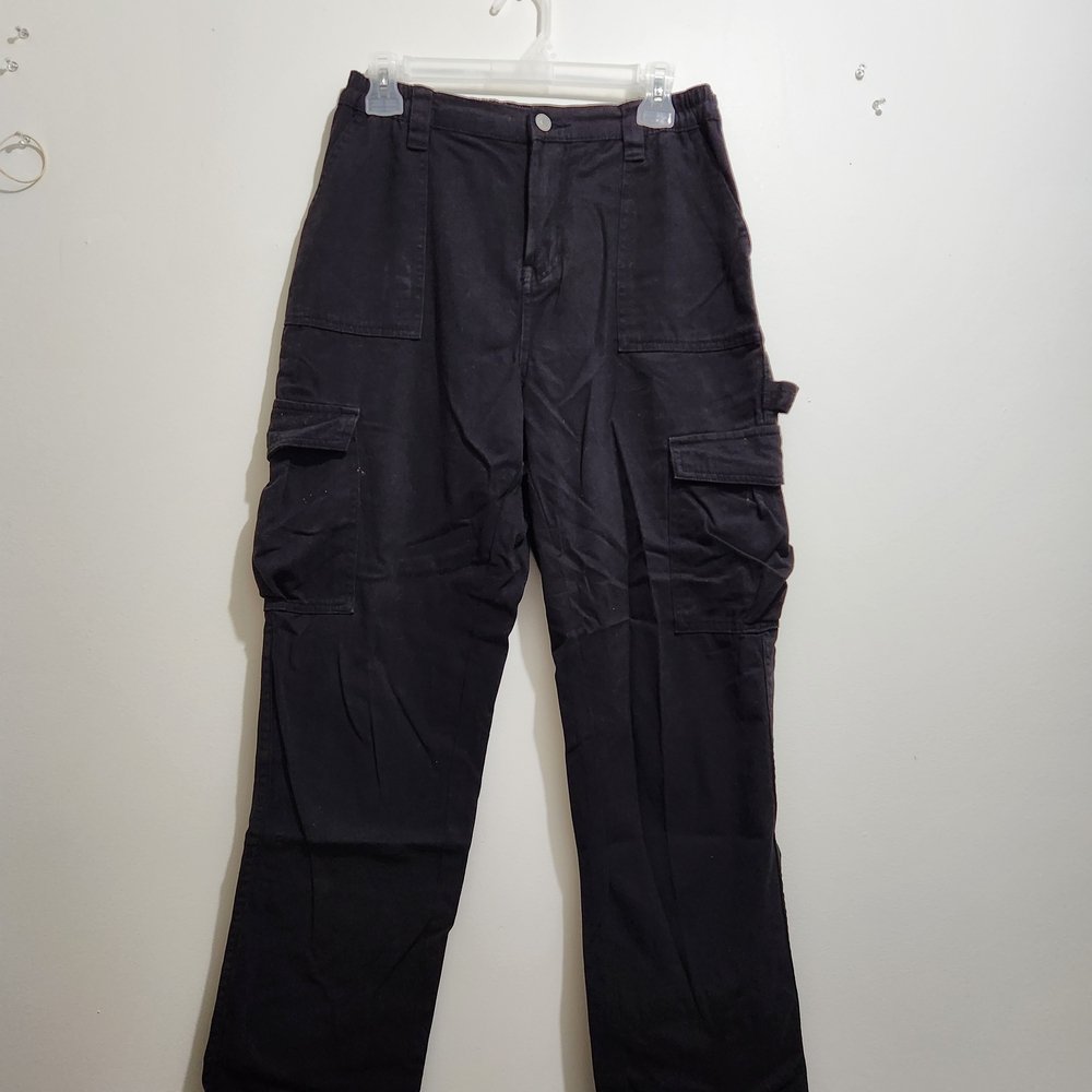 Women's Black Carpenter Pants